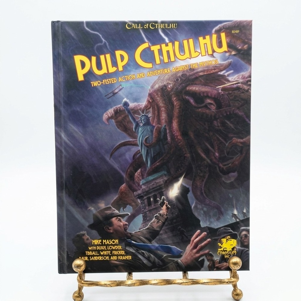 Pulp Cthulhu Call Of ‎ Cthulhu by Mike Mason 2016 Hardcover